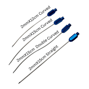 Ensemble de canules de liposuccion OEM, 5 canules Luer Lock avec adaptateur de transfert de 2 mm en acier inoxydable, chirurgie plastique CE - Product Image 4