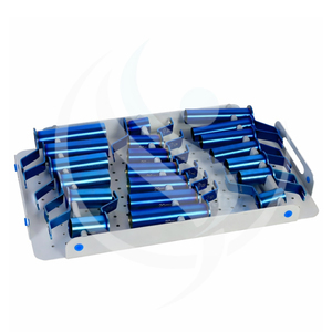 Système d'opérations chirurgicales tubulaires orthopédiques en acier inoxydable de qualité allemande, kit de stérilisation pour la chirurgie de la colonne vertébrale, certifié CE, usage hospitalier - Product Image 3