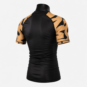 2026 Premium <b>Compression</b> <b>Shirt</b> Eco Friendly <b>Mens</b> Gym Fitness Spandex/Nylon UPF50+ Short Sleeve Quick Dry Breathable Custom Fit - Product Image 5