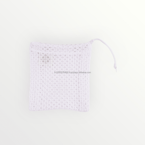 Bolsa de Malla con Cordón, Portátil, Ecológica y de Alta Calidad para Compras y Almacenamiento, Procedente de India - Product Image 4