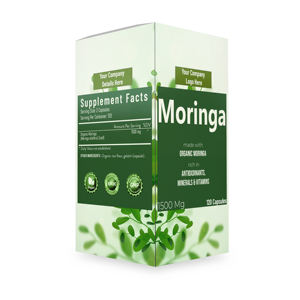 Capsule antioxydante Moringa de haute qualité à prix compétitif poudre de supplément à base de plantes échantillon gratuit conçu pour les adultes mondial - Product Image 1