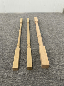 Pilón Decorativo de Madera Moderno para Escaleras con Fácil Instalación y Diseño Personalizado para Proyectos de Villas, Hoteles, Balcones y Apartamentos - Product Image 4