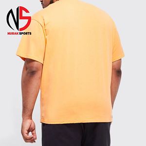 Camiseta de Alta Calidad, 100% Algodón, Ecológica, Estilo Hip Hop, Holgada, Talla Grande, Personalizada para Hombre, de Primera Calidad - Product Image 6