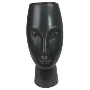 Jarrón de Hierro de Lujo Premium con Diseño Floral Costero, Ecológico, Color Personalizado, para Mesa de Salón en Penthouse, para Clientes Internacionales - Product Image 1