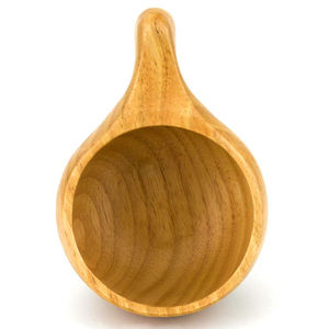 Taza de Madera Hecha a Mano Clásica, Creaciones Lavie, Ecológica, 200 ml, Perfecta para Café, Té, Leche, Viajes a la Naturaleza, Camping, Cómoda - Product Image 4