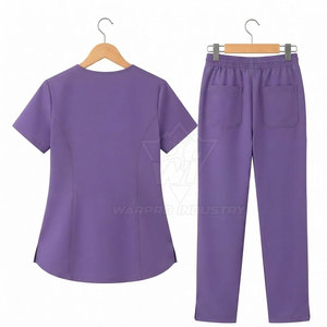 Tenue d'infirmière professionnelle pour femmes, ensemble de blouses médicales douces pour hôpital, soins de santé et pratique clinique - Product Image 2