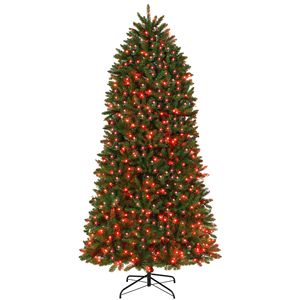 Albero di Natale Preilluminato da 2,7 m Controllato da App, con LED a Spettro Completo, Facile da Montare e Completamente Articolato - Product Image 1