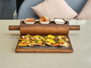 Multipurpose Wooden <b>Rolling</b> <b>Pin</b> for Pizza Pastry Bread and Cookies - Product Image 3