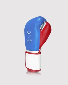 Gants de boxe multicolores en cuir véritable à 100 % pour le kickboxing, la boxe et l'entraînement - Product Image 2