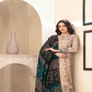 ESITA Collection Tawakkal Hermosos y elegantes trajes de tres piezas para mujer con bordado Ropa india y pakistaní - Product Image 1