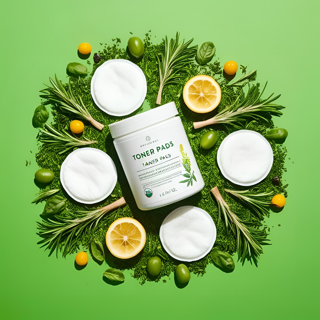 Korean Daily Use Nursing Pad Hydrating Toner Pads that Minimize Pores Soothes Redness