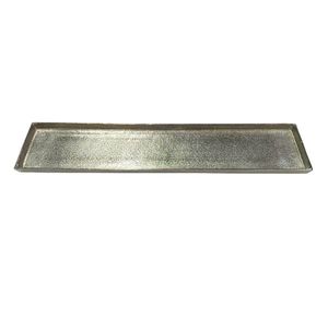 <b>Large</b> Size Aluminum Cast Serving <b>Tray</b> With Elegant Design For Serving Guests In Parties And Gatherings - Product Image 1
