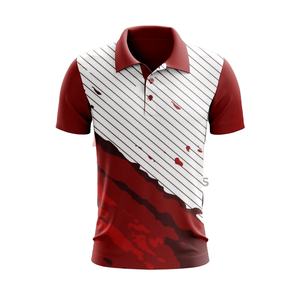 เสื้อโปโลแบบซับลิเมชั่นที่ทนทาน ผลิตจากวัสดุโพลีเอสเตอร์คุณภาพพรีเมียม สวมใส่สบาย เหมาะสำหรับเล่นกีฬาและสวมใส่ในชีวิตประจำวัน - Product Image 1