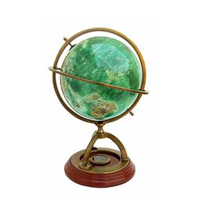 Globe en verre élégant avec finition dorée brillante, objet décoratif haut de gamme pour la maison et les cadeaux - Product Image 5