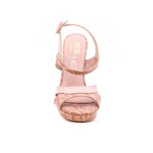 Sandale en gelée rose formelle FR4970 - Product Image 1