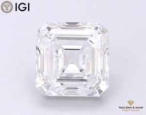 Diamante Cultivado en Laboratorio con Certificado IGI, 2.00 Quilates, CVD, Color D, Claridad VS2, Corte Asscher, Centro para Joyería Personalizada Solitario - Product Image 1