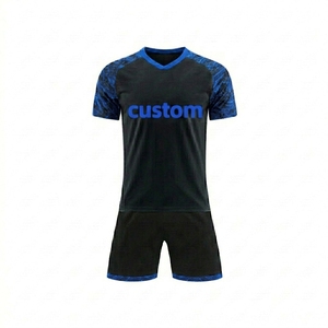 Camisetas Deportivas Sublimadas de Poliéster Dry Fit, Fabricante de Camisetas de Fútbol Personalizadas con Cuello en V para Hombre - Product Image 2