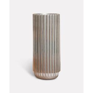 Handmade Luxury Tabletop <b>Vase</b> <b>Cylinder</b> Shape Decorative Hammered Design Metal Flower <b>Vases</b> For Home Interior Decoration Items - Product Image 5