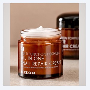 Crème coréenne Mizon K-Beauty Olinwon Snail Repair Cream 75ml Fabriquée en Corée, lotion pour le visage, produits de soin de la peau - Product Image 5