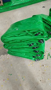 Lona Impermeable Verde Resistente para Uso en Exteriores, Estilo Liso, Tejido - Product Image 6
