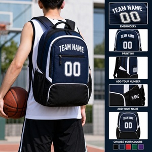 Sac à dos multifonctionnel de sport pour sublimation, idéal pour le baseball, le basketball, l'entraînement physique, grande capacité - Product Image 5