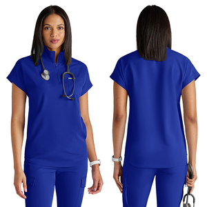 Custom Breathable Quick Dry Best Design Spandex Nursing Stretch Shirt And Pant Medical Hospital <b>Scrubs</b> <b>Sets</b> - Product Image 1
