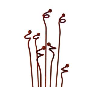 Estaca Decorativa de Metal con Racimo de Bayas para Jardín, Escultura Rústica para Césped y Jardín de Flores, Adorno para Decoración Moderna de Patio - Product Image 3