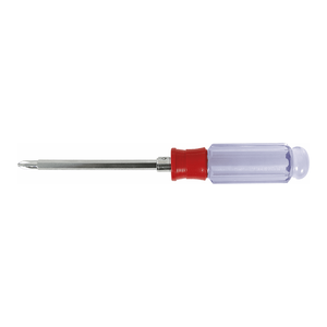 Tournevis réversible en cristal avec manche transparent, embouts Phillips et plats, qualité industrielle pour travaux de précision en laboratoire - Product Image 3