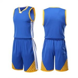 Ensemble d'uniformes de basket-ball blanc et rouge, débardeur sans manches avec short, respirant, 100% polyester, impression sublimée, adulte unisexe - Product Image 4