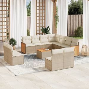 Set Divano da Giardino Beige - Product Image 1