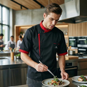 Veste de Chef Moderne Respirante pour Cuisines Commerciales – Fournisseur d'Uniformes en Gros 2026 - Product Image 5