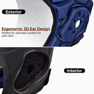 Casco Ajustable de Rugby y Boxeo, Doble Uso, con Acolchado Transpirable de EVA, para Niños, Jóvenes y Adultos - Product Image 4