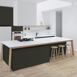 Gabinetes de Cocina MDF Personalizados JY Project, los Más Vendidos, Gabinetes de Cocina RTA al por Mayor, Envío Inmediato desde Fábrica en Vietnam - Product Image 6