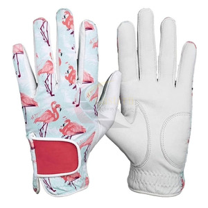 Gant de golf en cuir d'agneau de haute qualité 100% cuir, logo personnalisé, gant de golf professionnel pour hommes gauchers, cuir Cabretta durable - Product Image 1