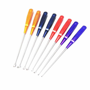 Juego de Curetas Cervicales Ortopédicas PISSCO, Juego de Curetas Cervicales para Cirugía Ortopédica, Juego de Curetas Quirúrgicas Ortopédicas, 8 Piezas - Product Image 2