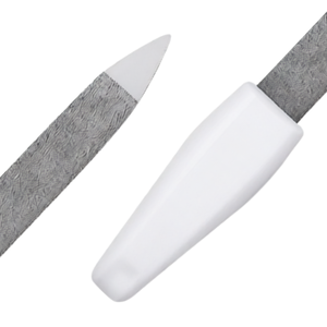 Diamond Nail <b>File</b> 5 Inch Double Sided <b>Metal</b> Nail <b>File</b> Buffer Stainless Steel Professional Nail Shaping Manicure Tool - Product Image 6