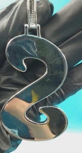 จี้เพชรโมอิสซาไนต์แบบกำหนดเอง ชุบเงินแท้ 925 สไตล์ฮิปฮอป จี้ตัวอักษรชื่อ จี้ตัวอักษรย่อ ผ่านการทดสอบเพชร - Product Image 4