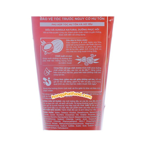 Après-shampoing réparateur Sunsilk Natural Coconut Mint 330ml pour tous types de cheveux, soin du cuir chevelu, soin des cheveux - Product Image 2