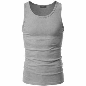 Camiseta sin mangas de algodón para hombre, suave, transpirable, de corte regular, informal, para gimnasio, entrenamiento, fitness, verano, ropa deportiva básica - Product Image 6
