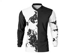 Maillot de course professionnel avec matériau à séchage rapide et construction flexible pour l'entraînement au cyclisme sur route - Product Image 5