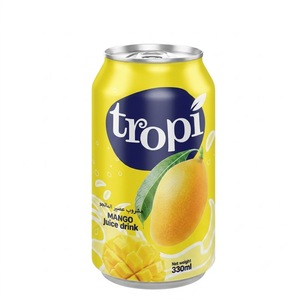 Jus de mangue TROPI 330ml, boisson fabriquée au Vietnam, échantillon gratuit, OEM/ODM, marque privée - Product Image 1