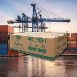 Almohadilla Absorbente Universal 160, Almohadilla Absorbente Industrial para Control de Derrames de Aceite, Productos Químicos y Agua, para Fábricas, Talleres y Áreas de Mantenimiento - Product Image 3