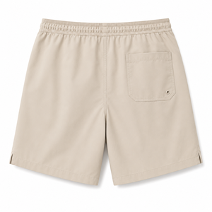 New Arrival Custom Men's Summer Beach Shorts Lightweight Quick Dry Breathable Casual <b>Elastic</b> Waist Eco-Friendly Polyester/Cotton - Product Image 2