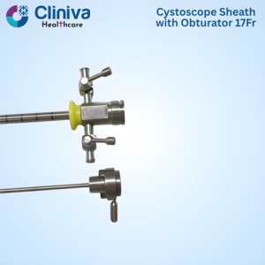 Cystoscope Sheath with Obturator 17Fr Manual <b>Laparoscopic</b> <b>Instruments</b> Surgical <b>Instrument</b> Set - Product Image 3