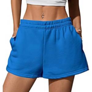 Pantalones Cortos Deportivos Casuales de Verano para Mujer, 100% Algodón, Bordados, con Cordón, Cintura Media, Transpirables, de Secado Rápido - Product Image 3