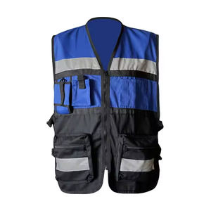 Private Label Professional Wear Night Visibility <b>Silver</b> FR Flash Reflective Hi Vis Waterproof CE Certified Unisex Workwear - Product Image 1