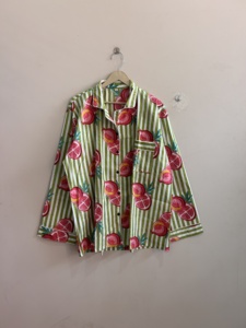 Conjunto de Pijama de Algodón para Mujer, Camisón Cómodo, Conjunto de Camiseta y Pantalón de Pijama Suave - Product Image 3