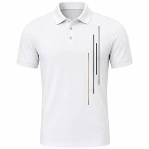 Polo professionnel pour homme, personnalisation de la marque, vêtements de sport pour le golf, le tennis, le cricket, polo respirant à séchage rapide, marque privée - Product Image 2