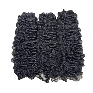 Paquets de cheveux humains vierges bruts non traités 28 pouces Extensions de tissage de cheveux d'origine vietnamienne de Style bouclé birman - Product Image 6