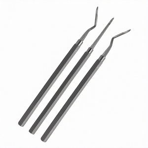 ชุดเครื่องมือถอนฟันแบบปลายแหลม 3 ชิ้น ยี่ห้อ Heidbrink รุ่น H1 H2 H3 ทำจากเหล็กกล้า สำหรับการผ่าตัดทางทันตกรรม - Product Image 1